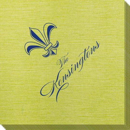 Castle Fleur-de-Lis Bamboo Luxe Napkins