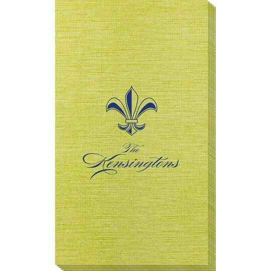 Castle Fleur-de-Lis Bamboo Luxe Guest Towels