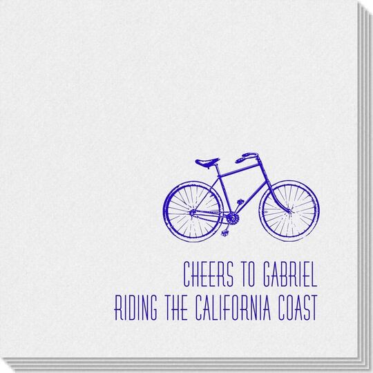 Bicycle Linen Like Napkins