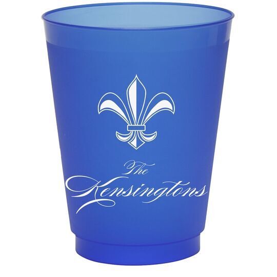 Castle Fleur-de-Lis Colored Shatterproof Cups