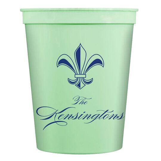 Castle Fleur-de-Lis Stadium Cups