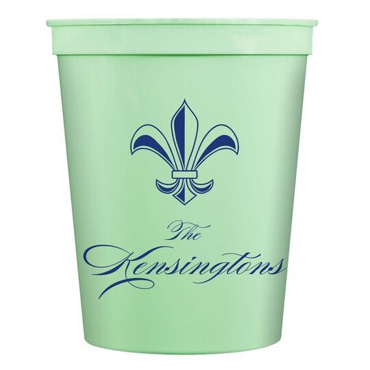 Castle Fleur-de-Lis Stadium Cups