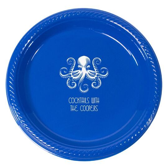 Octopus Plastic Plates