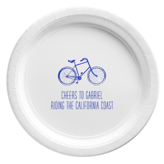 Bicycle Paper Plates