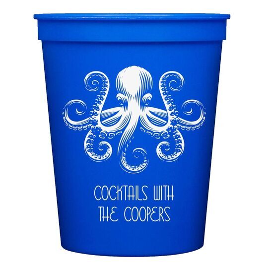Octopus Stadium Cups