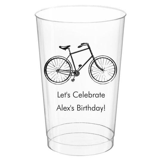 Bicycle Clear Plastic Cups
