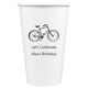 Bicycle Paper Coffee Cups Image 2 of 2