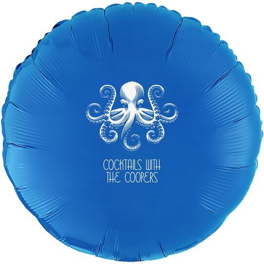 Octopus Mylar Balloons