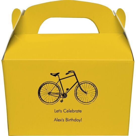 Bicycle Gable Favor Boxes