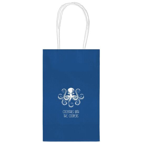 Octopus Medium Twisted Handled Bags