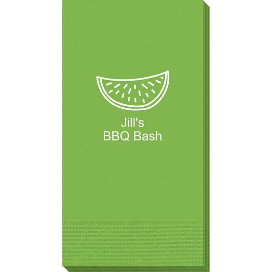 Watermelon Guest Towels