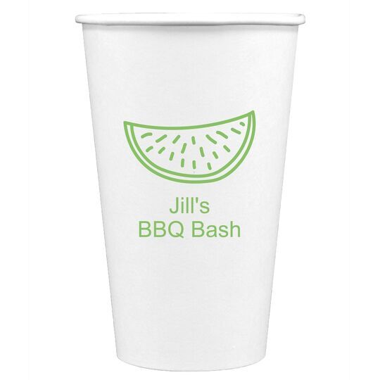 Watermelon Paper Coffee Cups