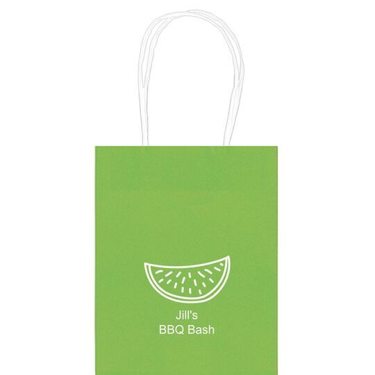 Watermelon Mini Twisted Handled Bags