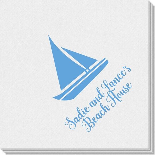 Cutter Sailboat Linen Like Napkins
