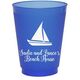 Cutter Sailboat Colored Shatterproof Cups Image 1 of 2
