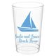 Cutter Sailboat Clear Plastic Cups Image 1 of 2