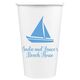 Cutter Sailboat Paper Coffee Cups Image 1 of 2