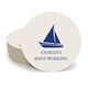 Cutter Sailboat Round Coasters Image 2 of 2