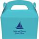Cutter Sailboat Gable Favor Boxes Image 1 of 2