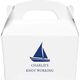 Cutter Sailboat Gable Favor Boxes Image 2 of 2