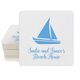 Cutter Sailboat Square Coasters Image 1 of 2