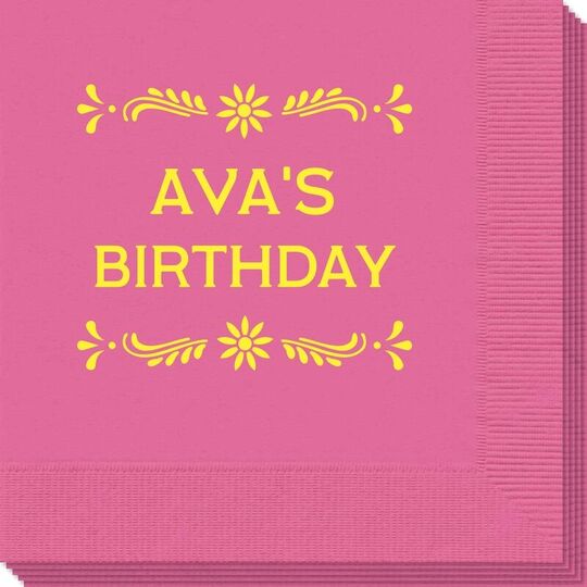 Fiesta Frame Napkins