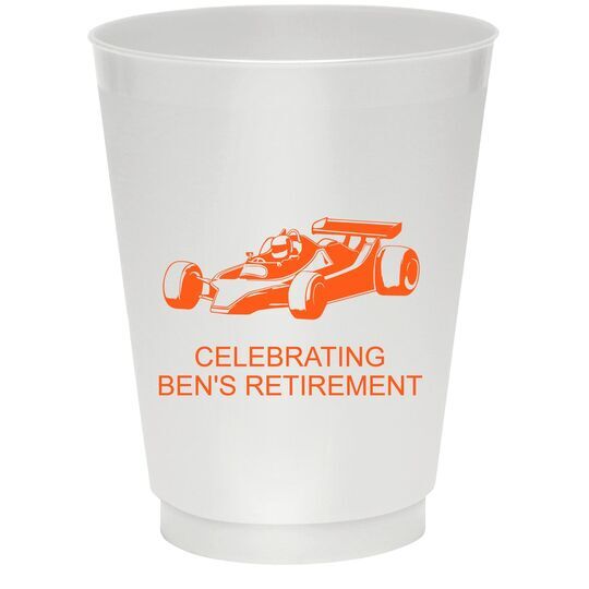 Race Car Colored Shatterproof Cups