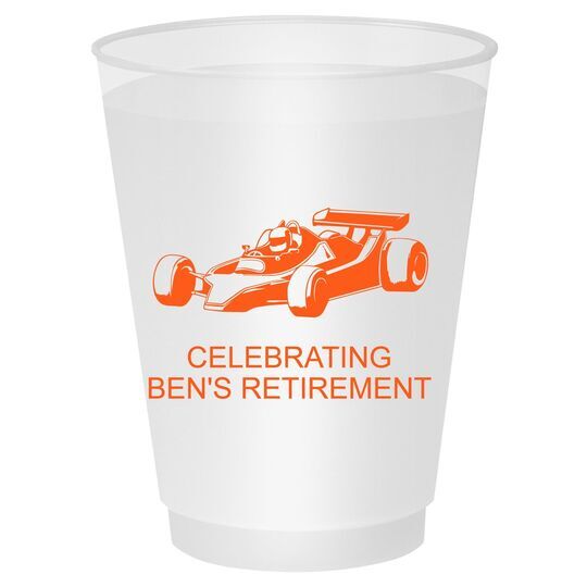 Race Car Shatterproof Cups