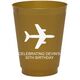 Horizontal Airliner Colored Shatterproof Cups Image 1 of 2
