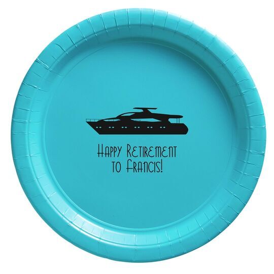 Large Yacht Paper Plates
