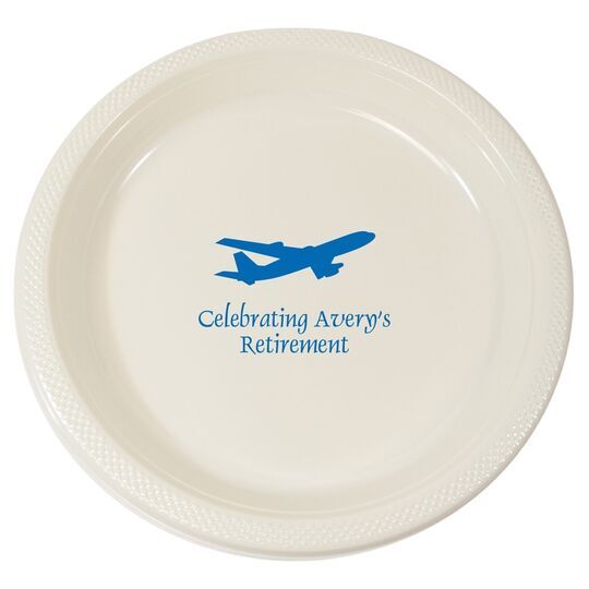 Jumbo Airliner Plastic Plates