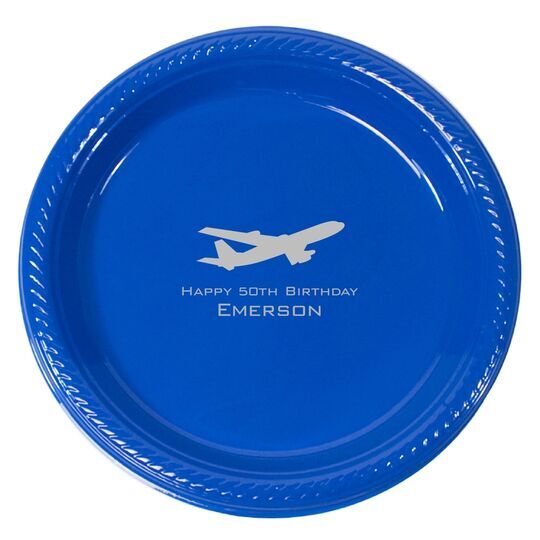 Jumbo Airliner Plastic Plates