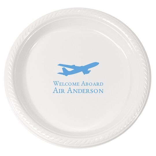 Jumbo Airliner Plastic Plates