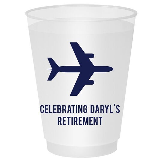 Horizontal Airliner Shatterproof Cups