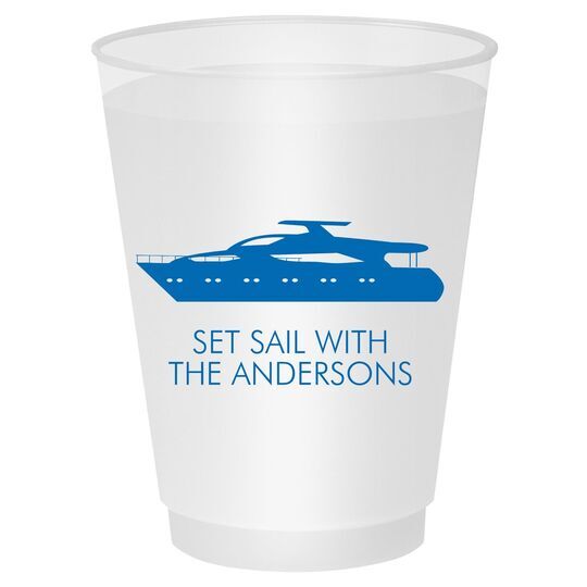 Large Yacht Shatterproof Cups