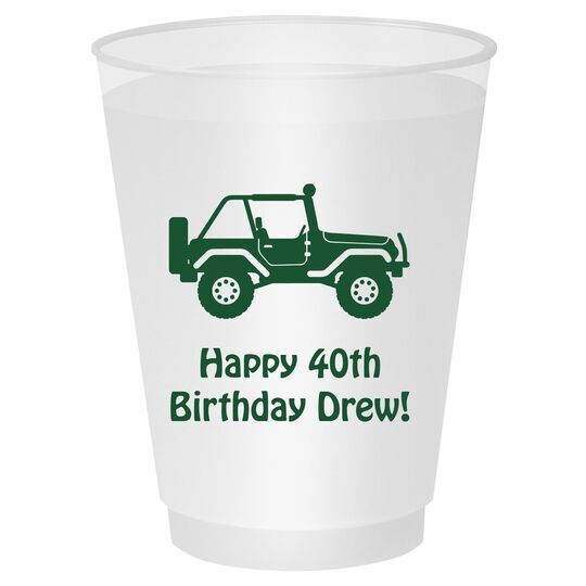 Four Wheel Drive Shatterproof Cups