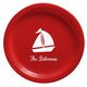 Sailboat Silhouette Paper Plates Image 1 of 2