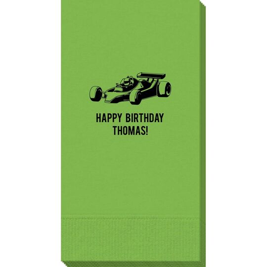 Race Car Guest Towels