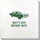 Muscle Car Bamboo Luxe Napkins Image 1 of 2