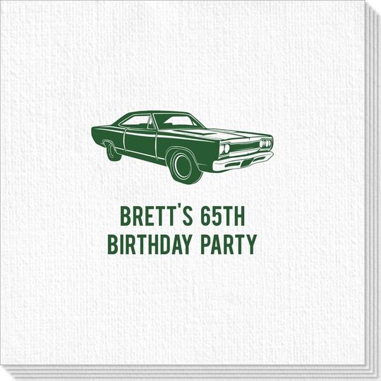 Muscle Car Deville Napkins