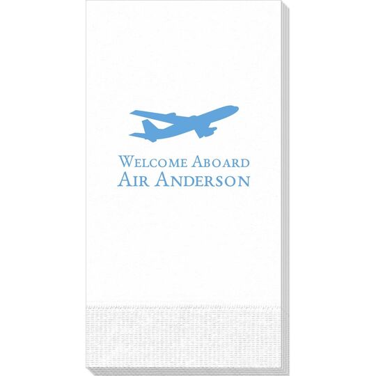 Jumbo Airliner Guest Towels
