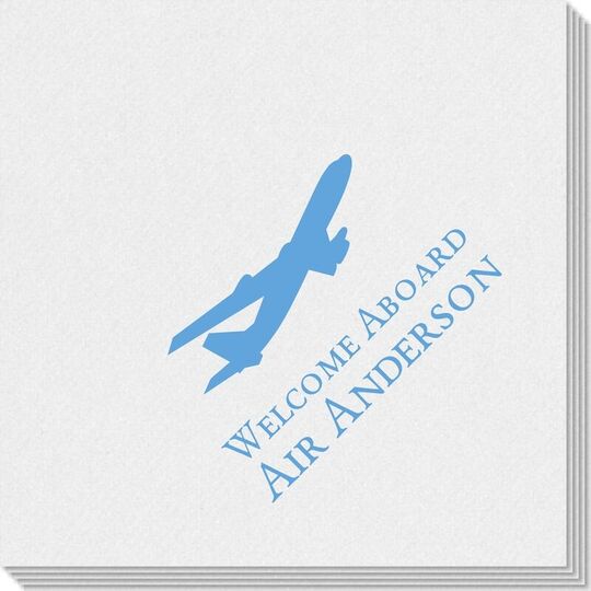 Jumbo Airliner Linen Like Napkins