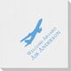 Jumbo Airliner Linen Like Napkins Image 1 of 3