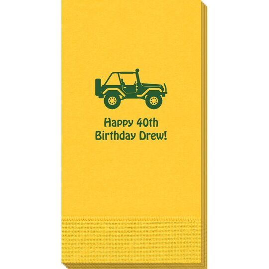 Four Wheel Drive Guest Towels