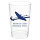 Narrow Airliner Clear Plastic Cups Image 1 of 2