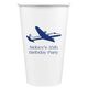Narrow Airliner Paper Coffee Cups Image 1 of 2