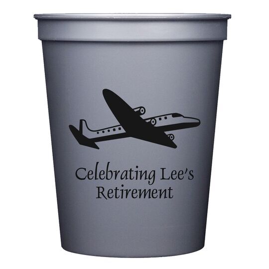 Narrow Airliner Stadium Cups