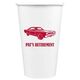Muscle Car Paper Coffee Cups Image 2 of 2