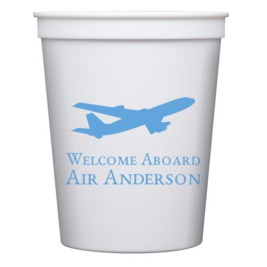 Jumbo Airliner Stadium Cups