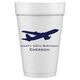 Jumbo Airliner Styrofoam Cups Image 2 of 3